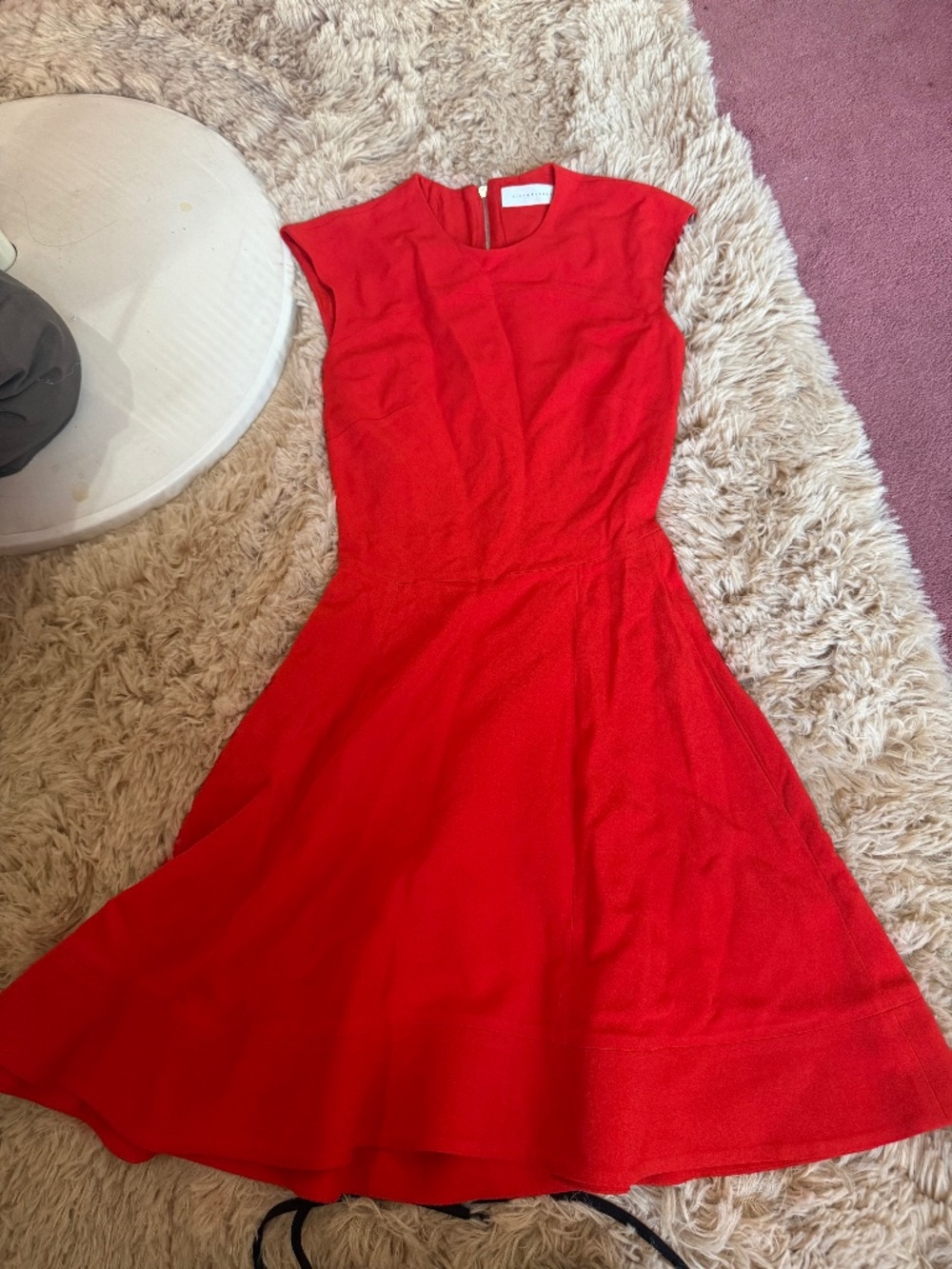 Victoria Beckham red dress 00
